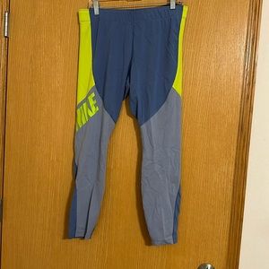 Nike Blue Leggings Size XL